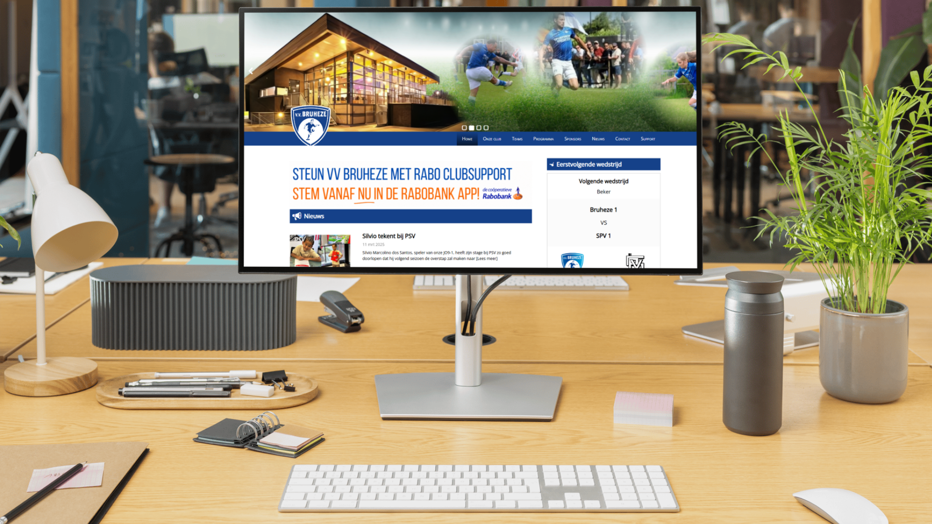 Nieuwe website (deels) online